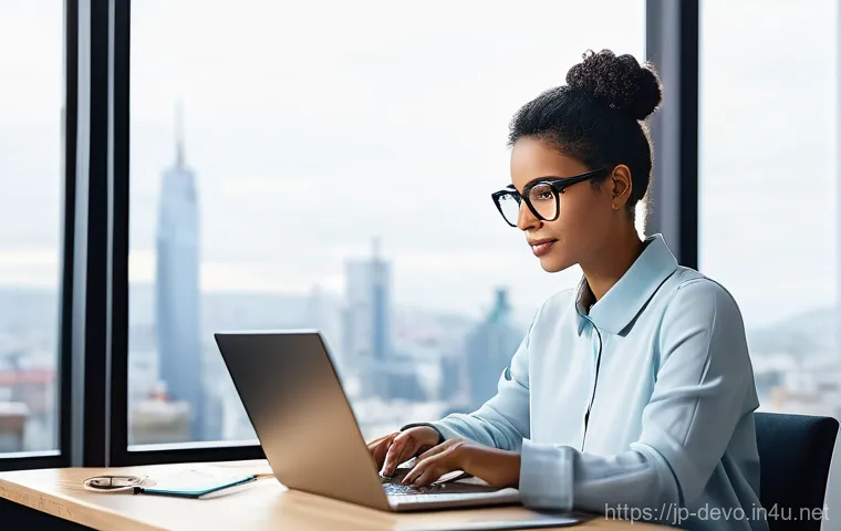 정보기기운용 자격증 취득이 중요한 이유와 전망 - **Prompt 2: Driving Team Productivity with Digital Expertise**
    In a vibrant, modern open-plan of...