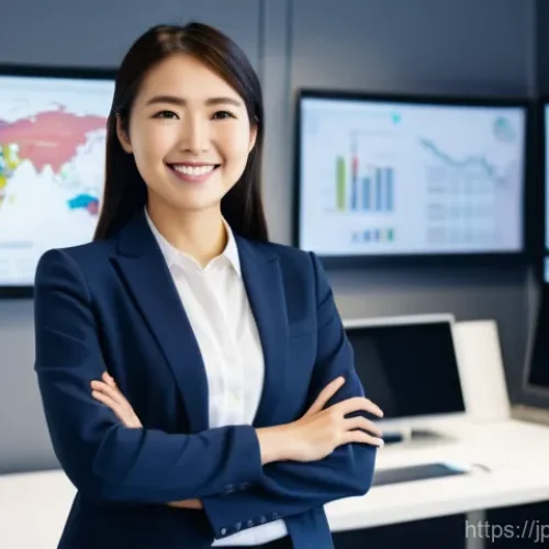 정보기기운용 자격증을 활용한 이직 준비 전략 - **Prompt 1: Empowered Career Changer in IT**
    "A young Japanese woman, in her late 20s to early 3...